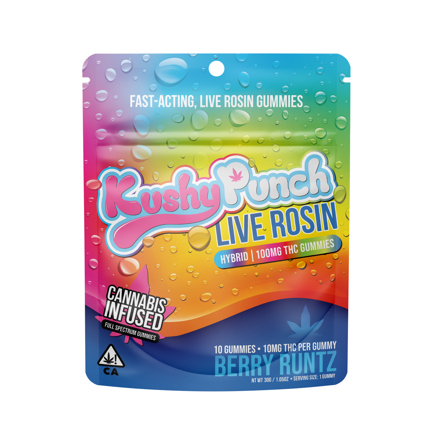 Hybrid Live Rosin Gummies