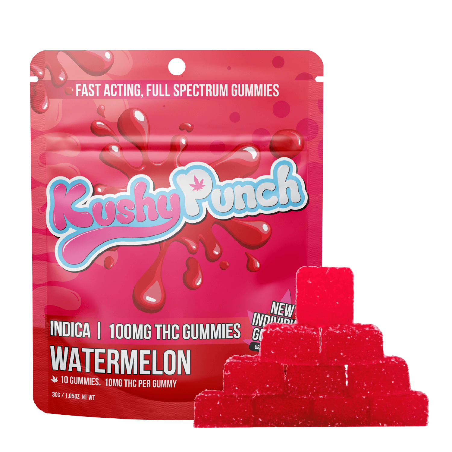Indica Watermelon Gummies