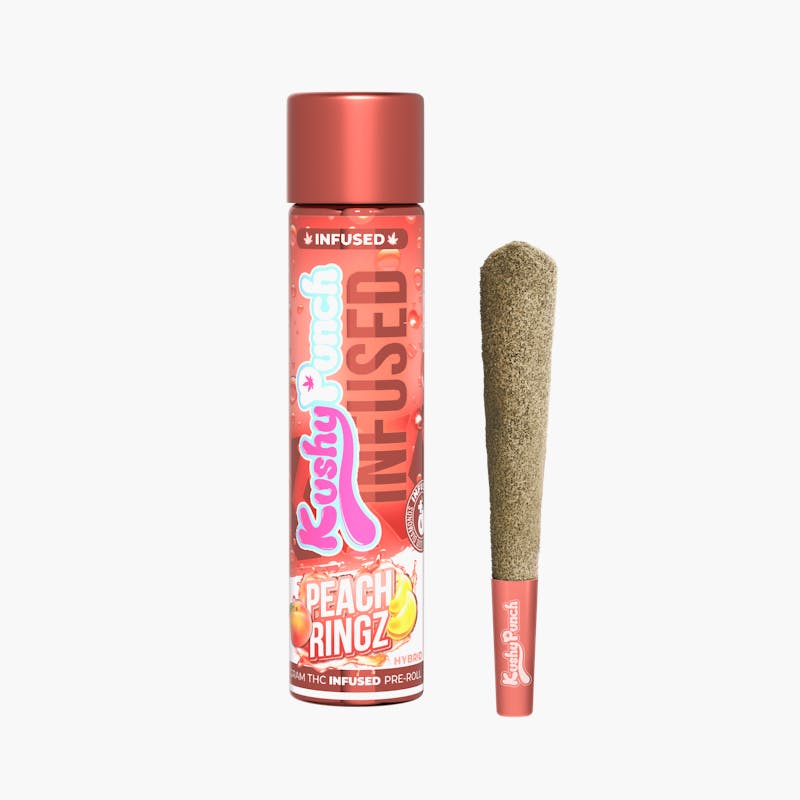 Peach Ringz Infused Preroll